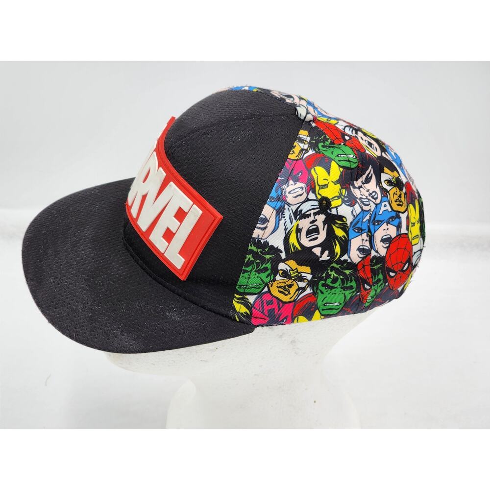 Marvel Hat Avengers Superheroes Comics Youth Snapback Cap Retro Graphics Pop Art